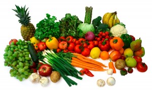 vegetables and fruits