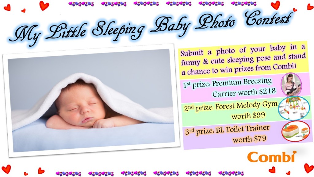 Combi My sleeping baby photo contest 2- 2014