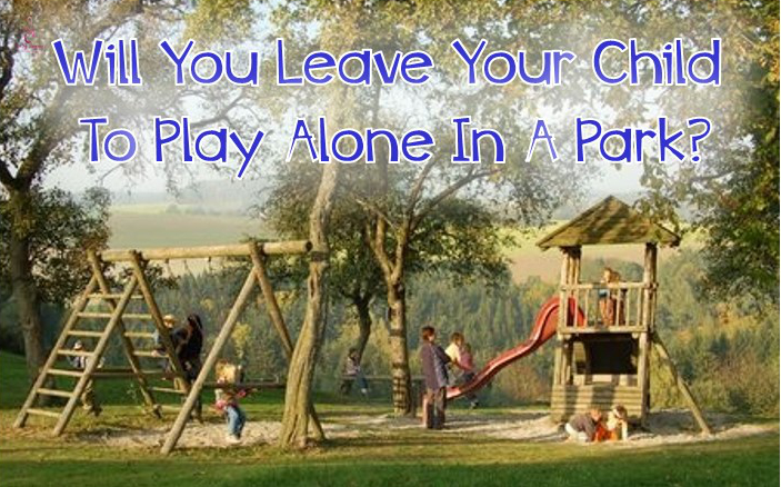 danger of leaving child alone