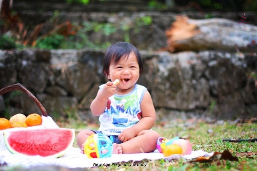 learning about nature with your baby