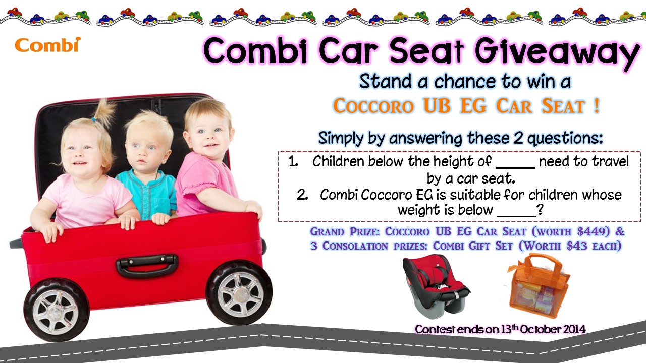 Combi Car Seat Giveaway 2014