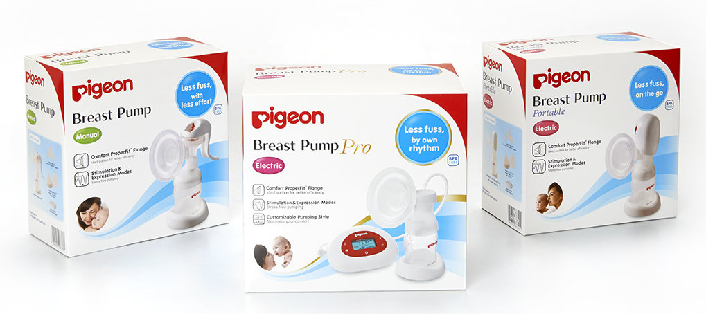 PIGEON INTRODUCES NEW RANGE OF BREAST PUMPS