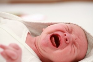 calming a crying baby