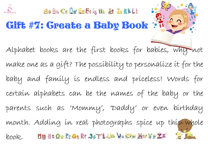 how to create a baby book