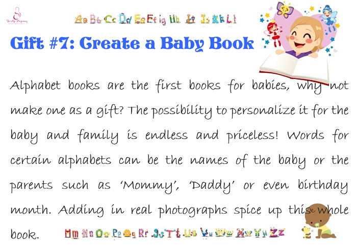 how to create a baby book