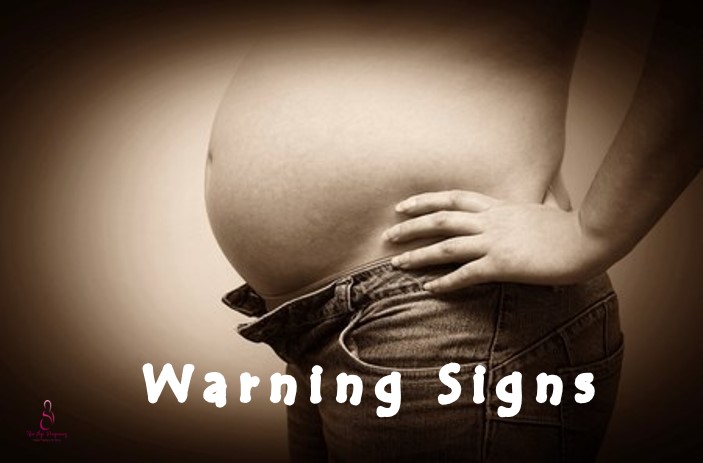 warning signs in pregnancy