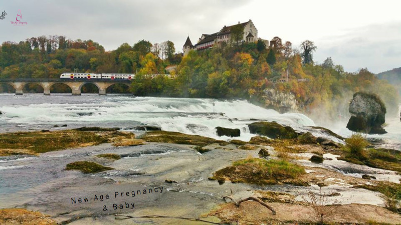 Rhine Falls in Switzerland