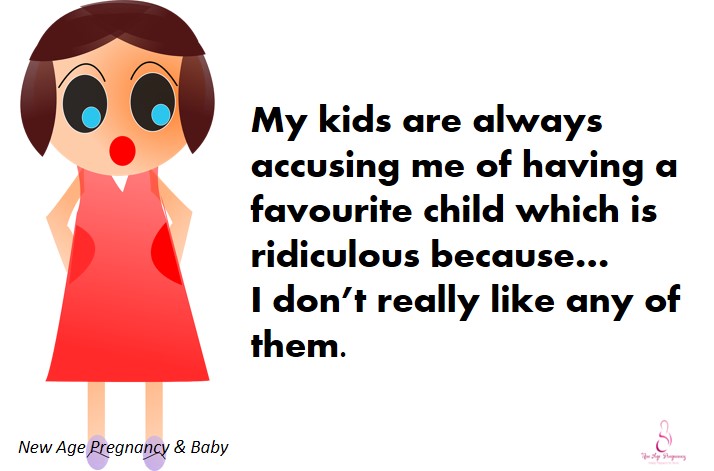 consequences of showing favouritism to your children